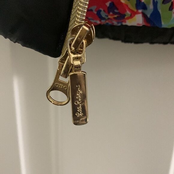 Lilly Pulitzer Women’s Allie Puffer Black Vest - Picture 3 of 6